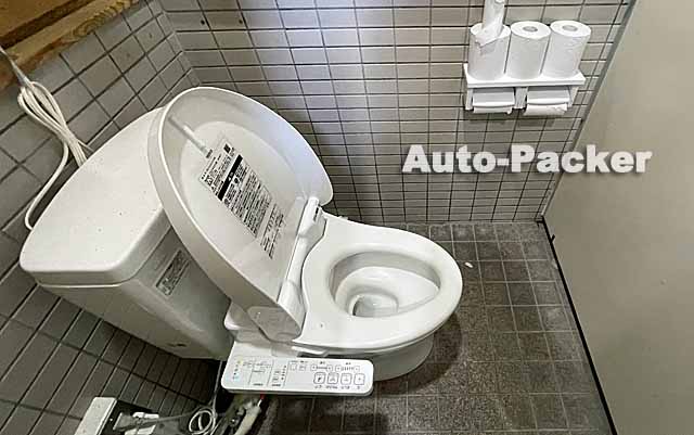 榛名湖市営無料駐車場　トイレ