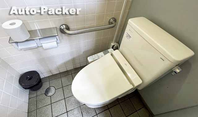 大内宿　駐車場トイレ