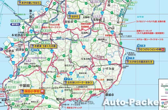 房総半島マップ