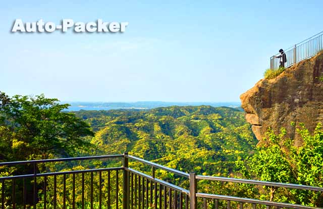 鋸山　地獄のぞき