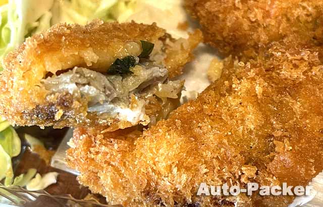 あじなめろうフライ