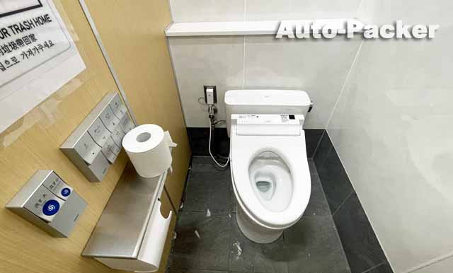 河津七滝駐車場　新トイレ