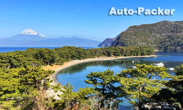 美浜岬　富士山