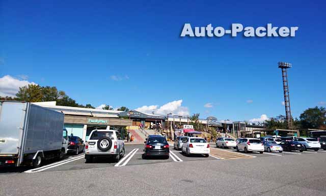 恵那峡SA　車中泊