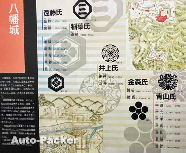 郡上八幡城　系図