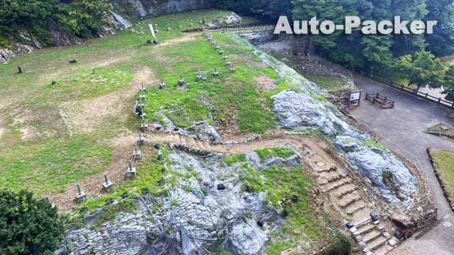 岐阜城 信長屋敷跡