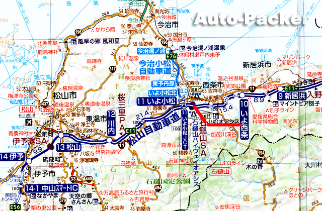 道の駅 小松オアシス広域マップ