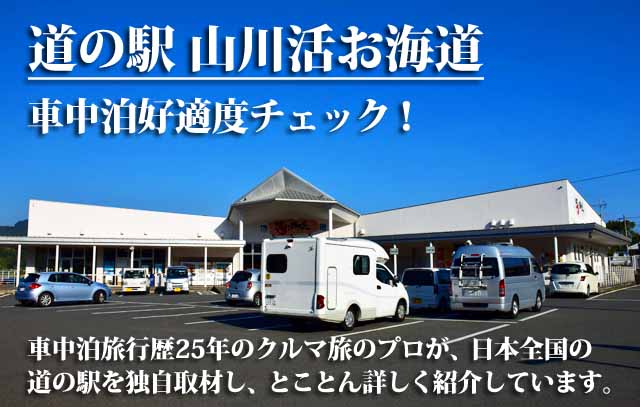 道の駅 山川活お海道 車中泊