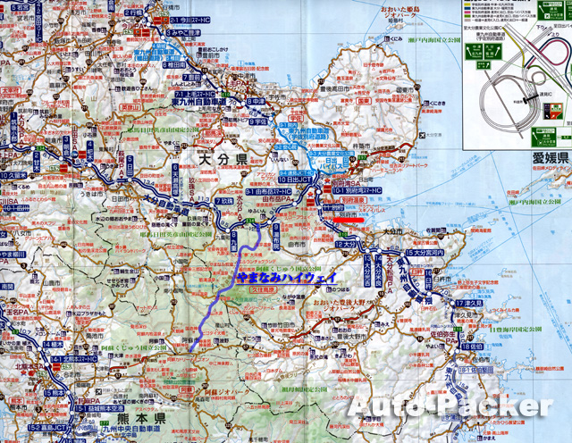 別府広域マップ