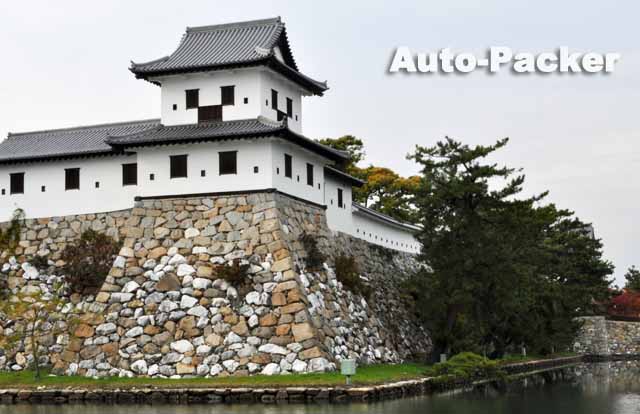 今治城　犬走り