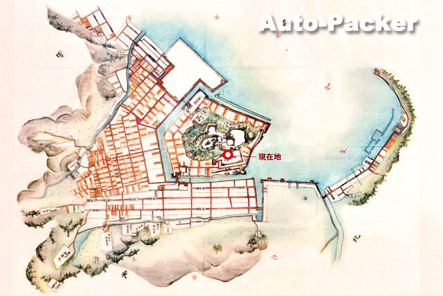 宇和島城　古図