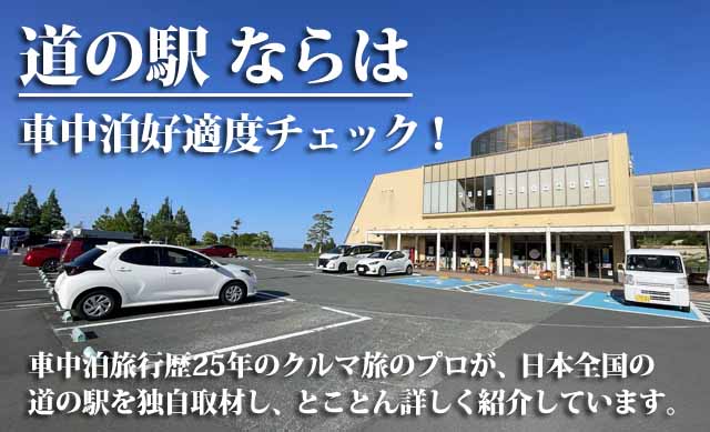 道の駅ならは　車中泊