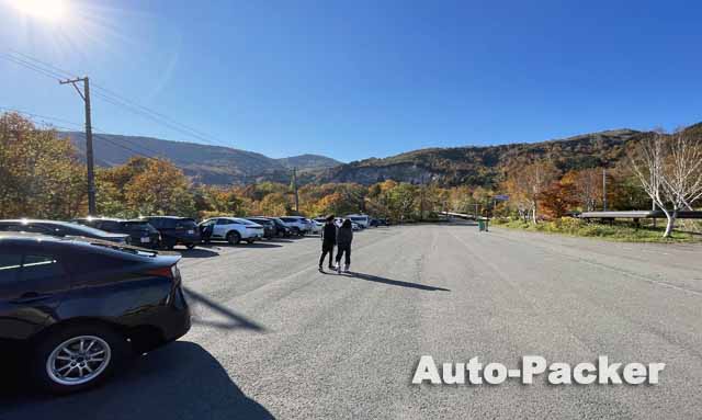 八幡平　御在所駐車場　車中泊
