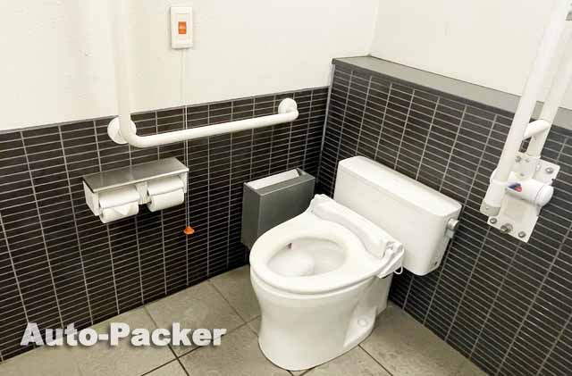 西行戻しの松公園　駐車場　トイレ