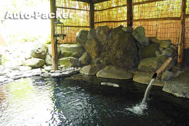 青荷温泉　露天風呂