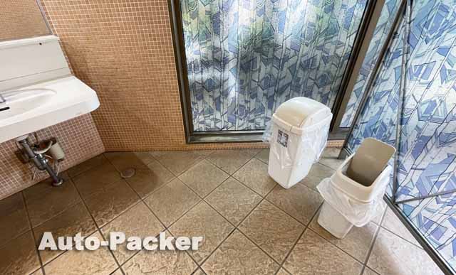 道の駅 彩菜茶屋　ゴミ箱