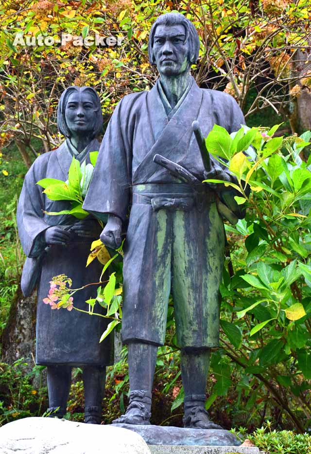 大聖寺　宮本武蔵像