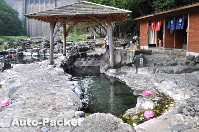 湯原温泉　砂湯