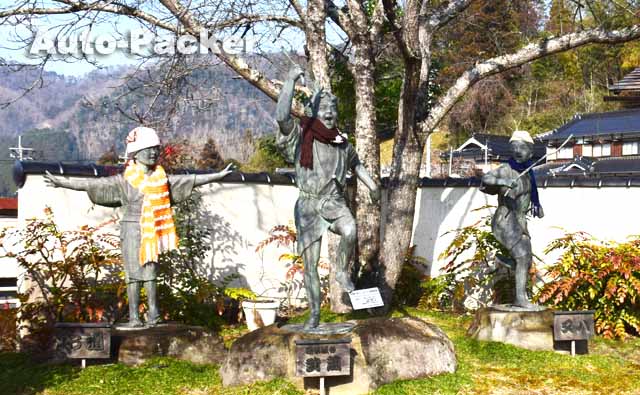 幼い頃の宮本武蔵像