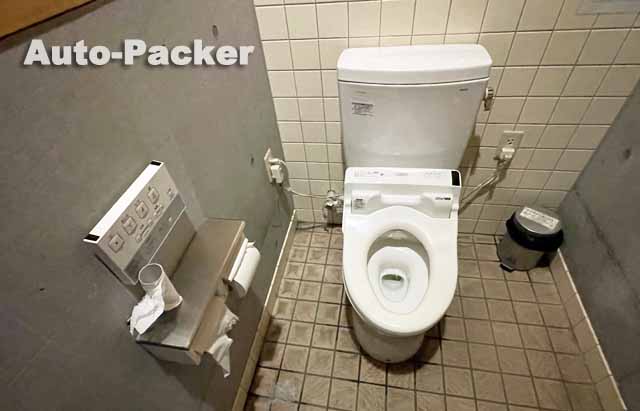 RVパークゆばら湯っ足り広場 トイレ