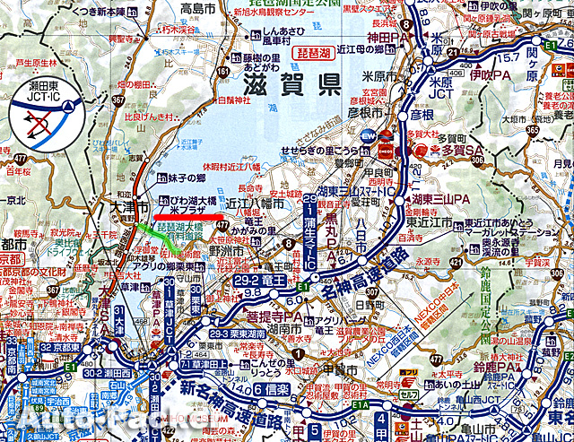琵琶湖マップ