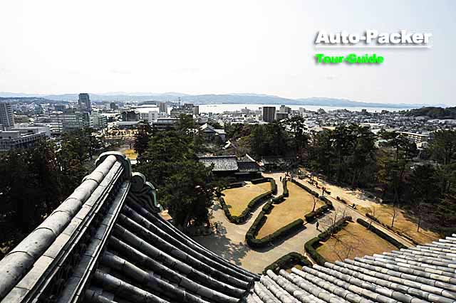 松江城からの眺望