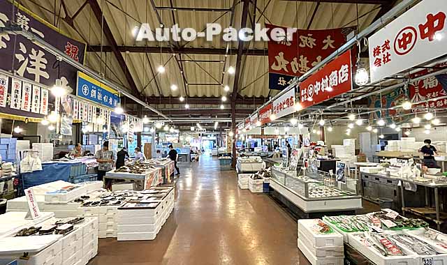 鳥取港海鮮市場　かろいち