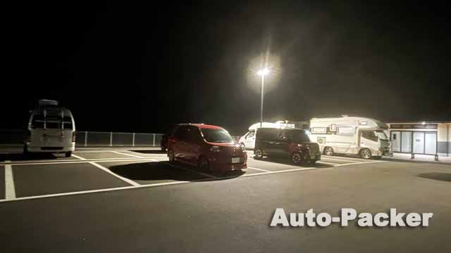 道の駅よかわ　車中泊