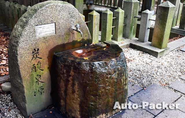 有馬温泉 炭酸泉源